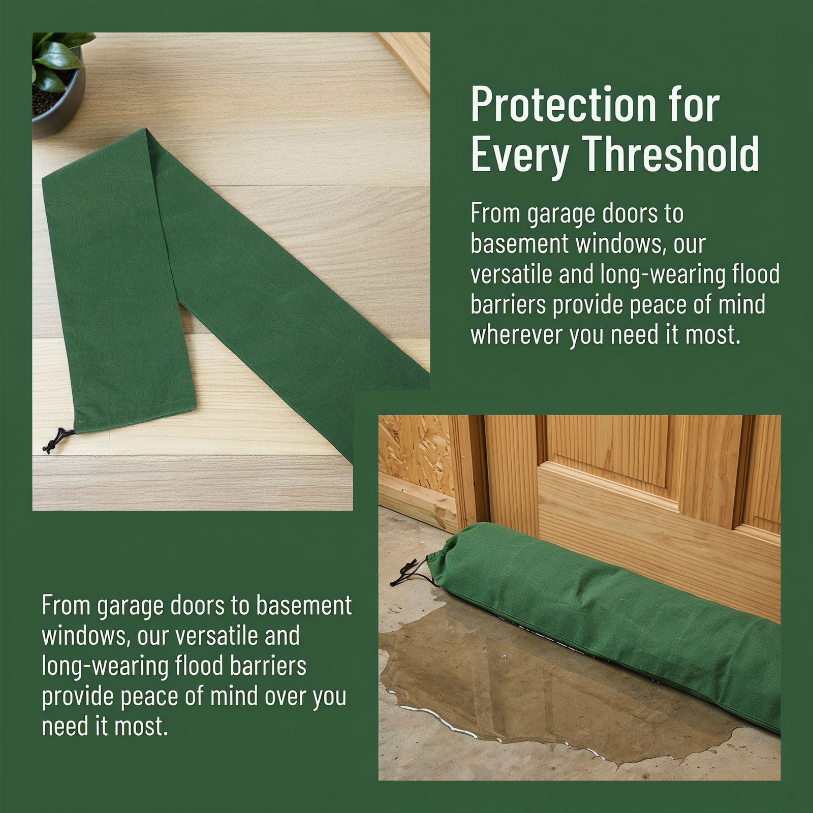 3 sacchi di sabbia in tela per - Flood Barrier Bag recensione e prezzo